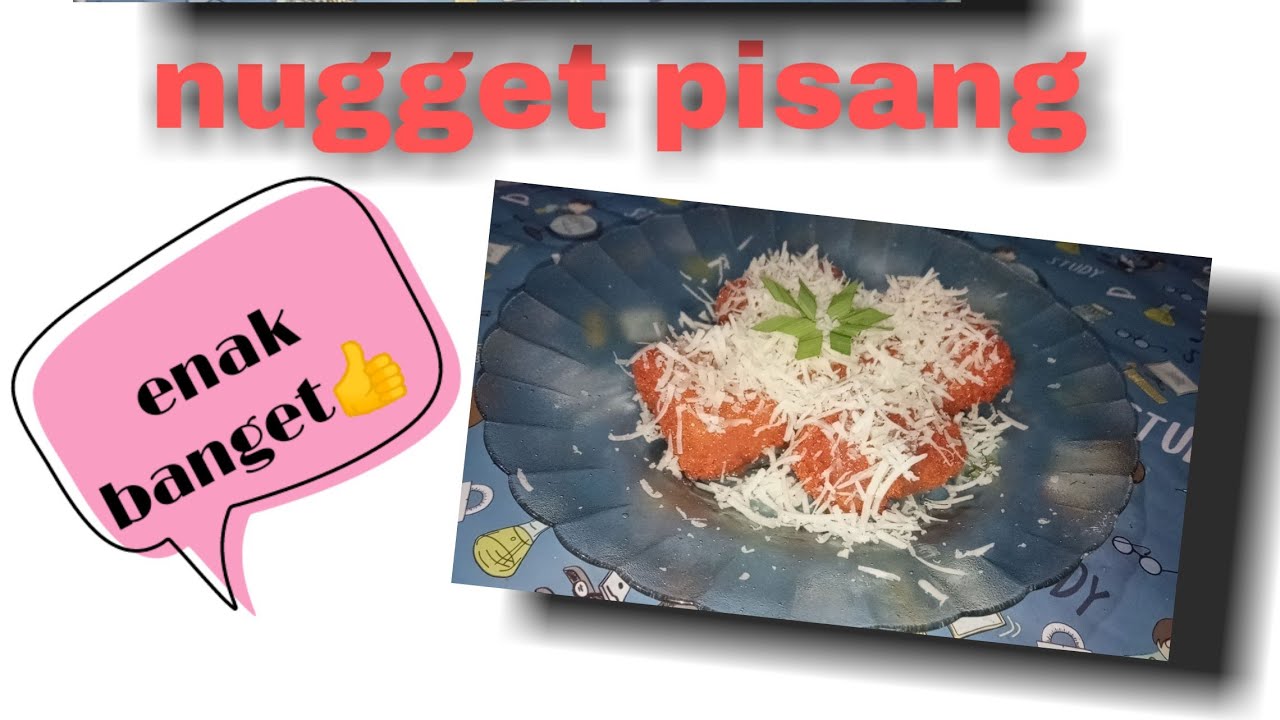 cara membuat nugget pisang 