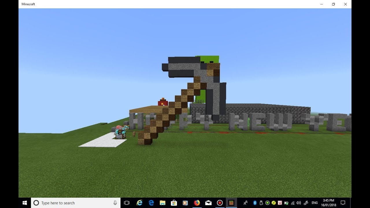 Minecraft Building #8: Cách xây cây Cúp đá - YouTube