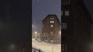 December snow in downtown Helena 2022