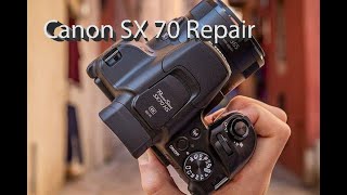 Canon Sx Sx70hs Canon Power Shot SX70 Disassembly