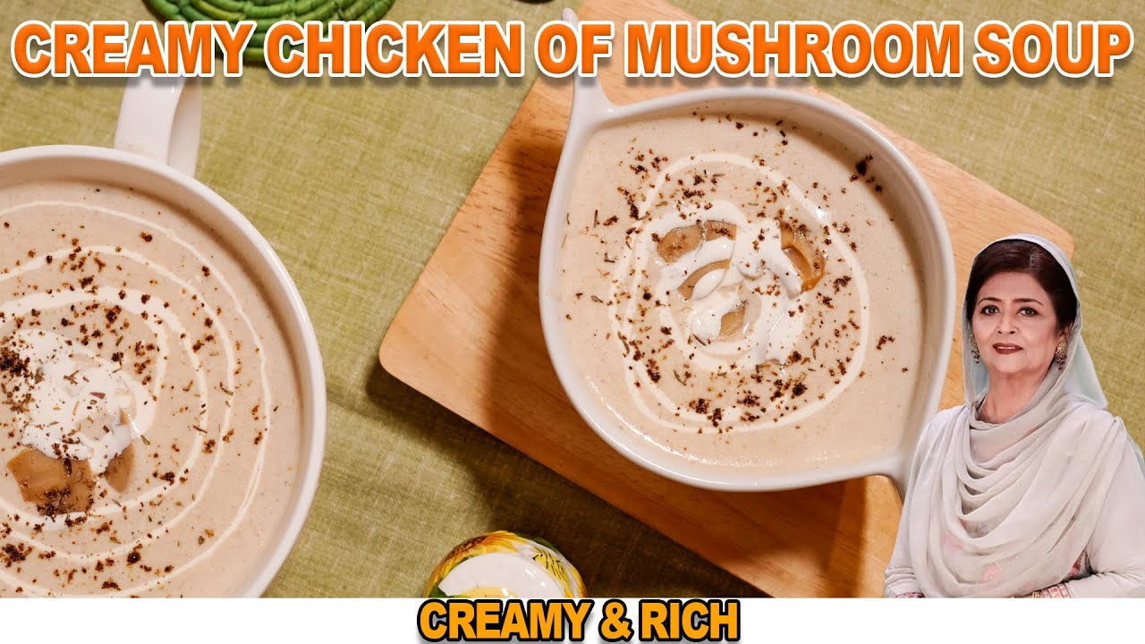 Лучший домашний сливочный куриный суп с грибами | Winter Comfort Bowl Самина Джалил