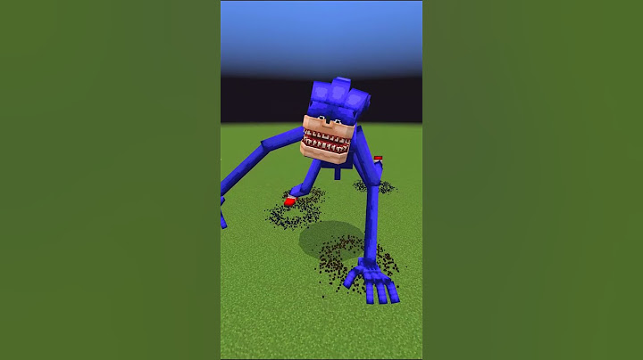AMAZING Shin Sonic addon in Minecraft Bedrock
