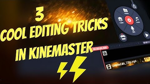 🔥3 Cool Video Editing Tricks In KineMaster • 📲 | 3D Animation | Text EFFECTS | Animating Border⚡️…