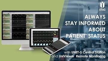 Central Monitoring Station UNET-S: Seamless Surveillance and Remote Patient Monitoring