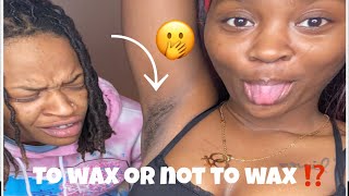 WE LET MY SISTER WAX US‼️ | LESBIAN EDITION