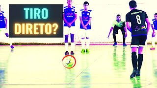 Como Bater Falta? MELHORES cobranças de Falta no Futsal 🔥 