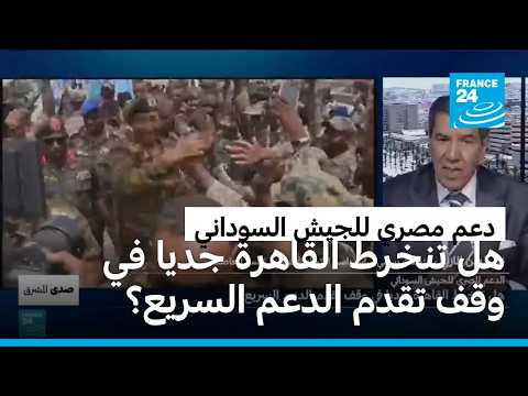 الدعم المصري للجيش السوداني.. هل تنخرط القاهرة جديا في وقف تقدم الدعم السريع؟