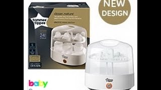 محل اطفال BABY / جهاز تعقيم رضاعات المواصفات وطريقة الاستخدام ماركة Tommee Tippee