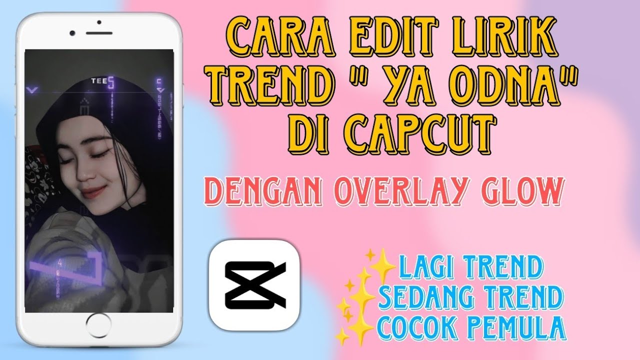 CARA EDIT LIRIK ESTETIK TREND DENGAN LAGU " YA ODNA" DI CAPCUT EDIT