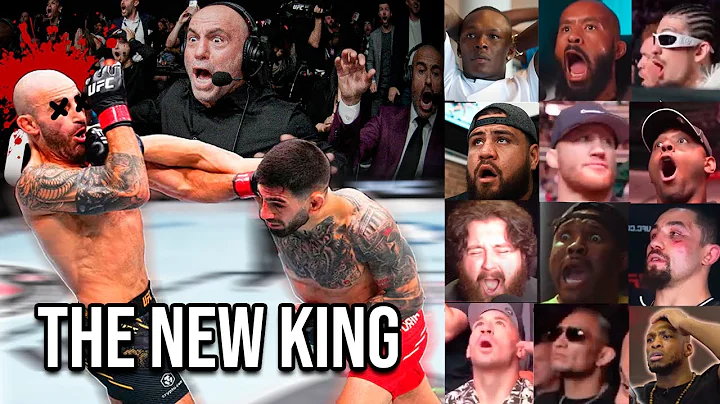 WORLD'S REACTION TO ILIA TOPURIA'S KO OF ALEXANDER VOLKANOVSKI AT UFC 298