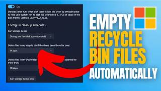 How to Automatically Empty Recycle Bin in Windows 11 (PC/Laptop)