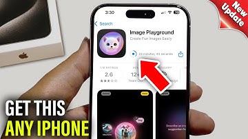 How To Install Image Playground on your iPhone - ANY iPhone (If you have Deleted it!)