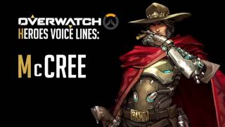 Overwatch - McCree / Cole Cassidy All Voice Lines