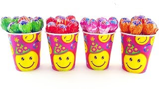 🍡Сюрпризы в стаканчиках с чупа-чупсами🍭 Учим цвета Открываем сюрпризы с героями популярных мультик 🍡Сюрпризы в стаканчиках с чупа-чупсами🍭 Учим цвета Открываем сюрпризы с героями популярных мультик