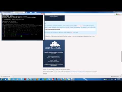 Updating Owncloud