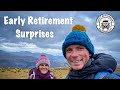 6 months in and our 6 surprises of early retirement