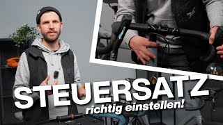 Steuersatz einstellen