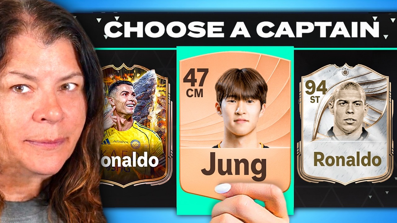 Драфт FUT, но выбирает моя МАМА!