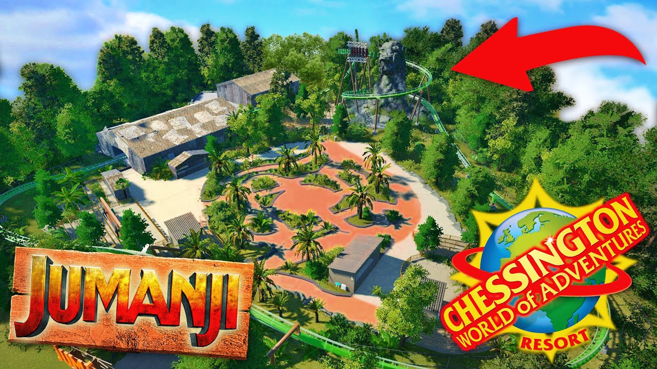 Chessington’s NEW AREA is COMPLETE!! (Recreation)