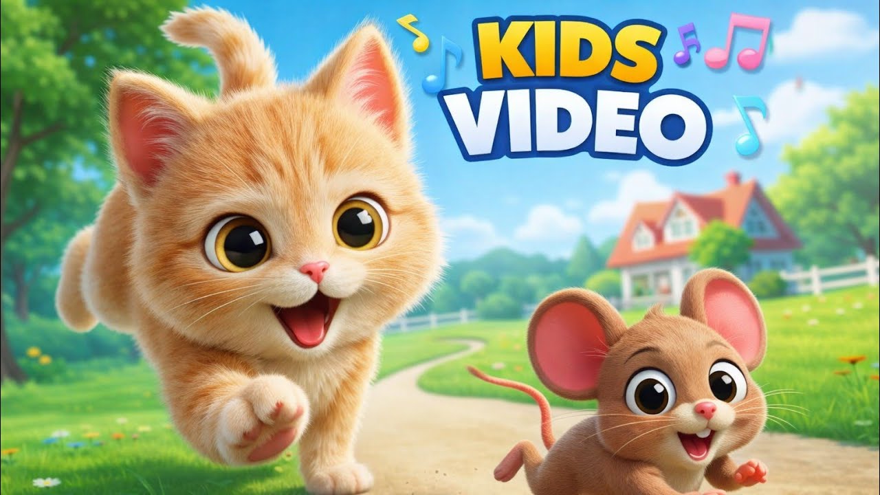 म्याऊं म्याऊं बिल्ली करती | Meow Meow Billi Karti 🐱 | Kids Funny Rhyme | Hindi Cartoon Song