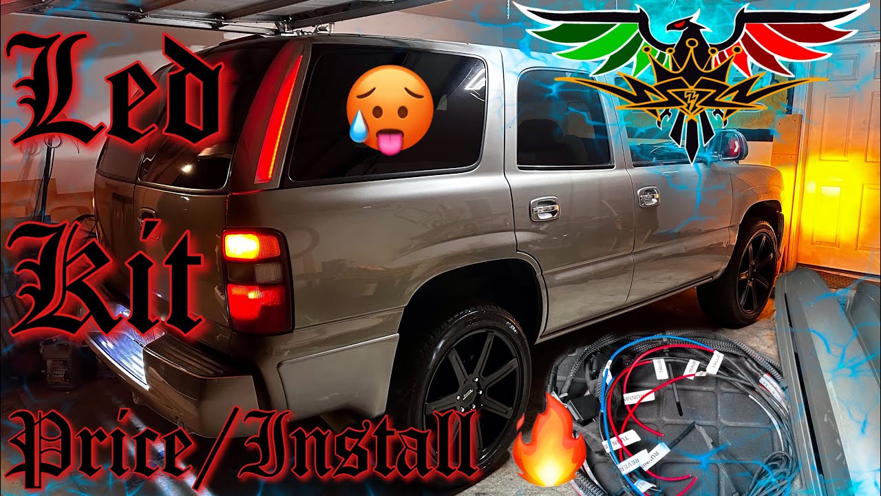 Tahoe Led Pillar Kit 🔥😮🔥 Escalade Pillar installation 
