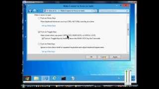 How to use Toggle Keys in Microsoft Windows 8