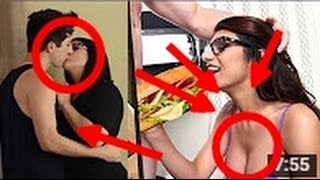 Mia Khalifa TWIN Kissing Pranks - INTENSE KISSING PRANK GAMES - #How To Kiss Any Girls GONE SEXUAL 6