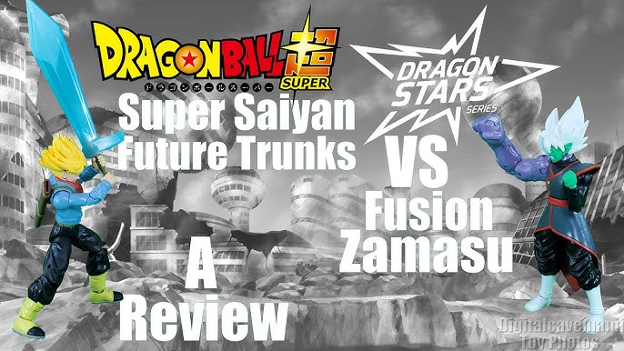 Bandai Dragon Ball Super Dragon Stars Battle Pack Future Trunks vs Fusion  Zamasu Action Figure Set, 12 Pieces 