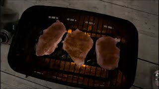 Drunk, grillin 4th of July Pork Chops 🍖🌭🎇🎆