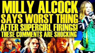 Milly Alcock INSANE COMMENT After SUPERGIRL FIRINGS As Box Office Disaster Hits World Record For DCU