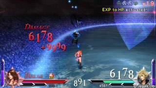 Dissidia 012 Friend Card Battle - Yuna vs Cloud (juggalomars)