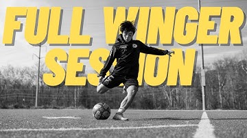 Full Winger Session | MLS NEXT U-15 Player | First Touch, Finishing, Playing Out Of Pressure