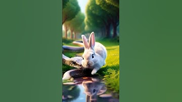 Snake attack the rabbit, snake attacking,#snake #snakevideo #rabbit #foryou #shortvideo #viralvideo