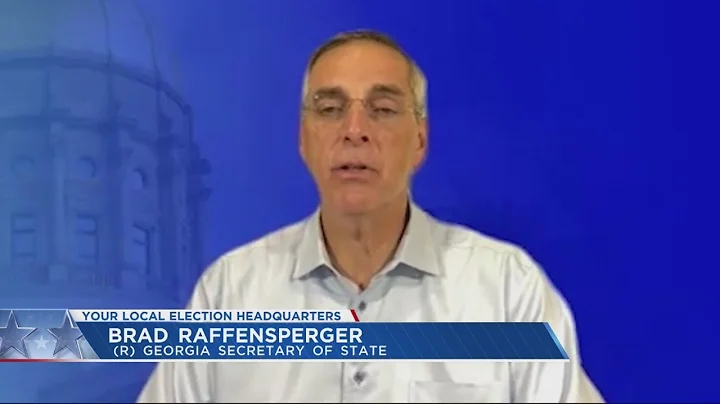 One on one with Secretary of State Brad Raffensperger
