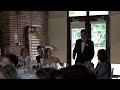 Father of the Bride forgets his wedding speech