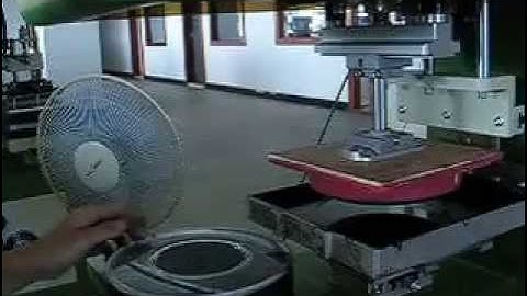 Large size open ink well pad printer