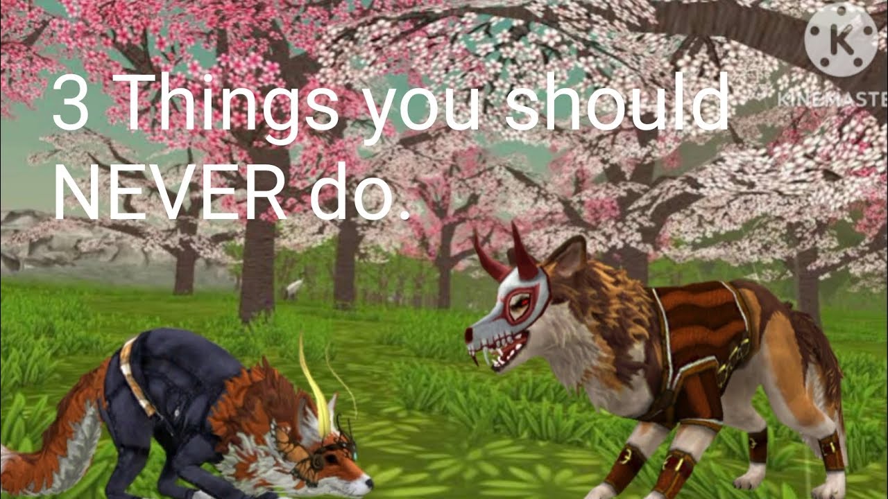 3 Things you should NEVER do in Wildcraft ~ NailaThewolfYT ~ - YouTube
