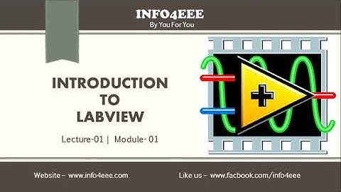 Introduction to LabVIEW #01