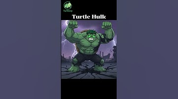 🐢 Turtle Hulk #turtloop #animation #shorts  #TurtleCosplay #TurtloopSeries #เต่าคอสเพลย์