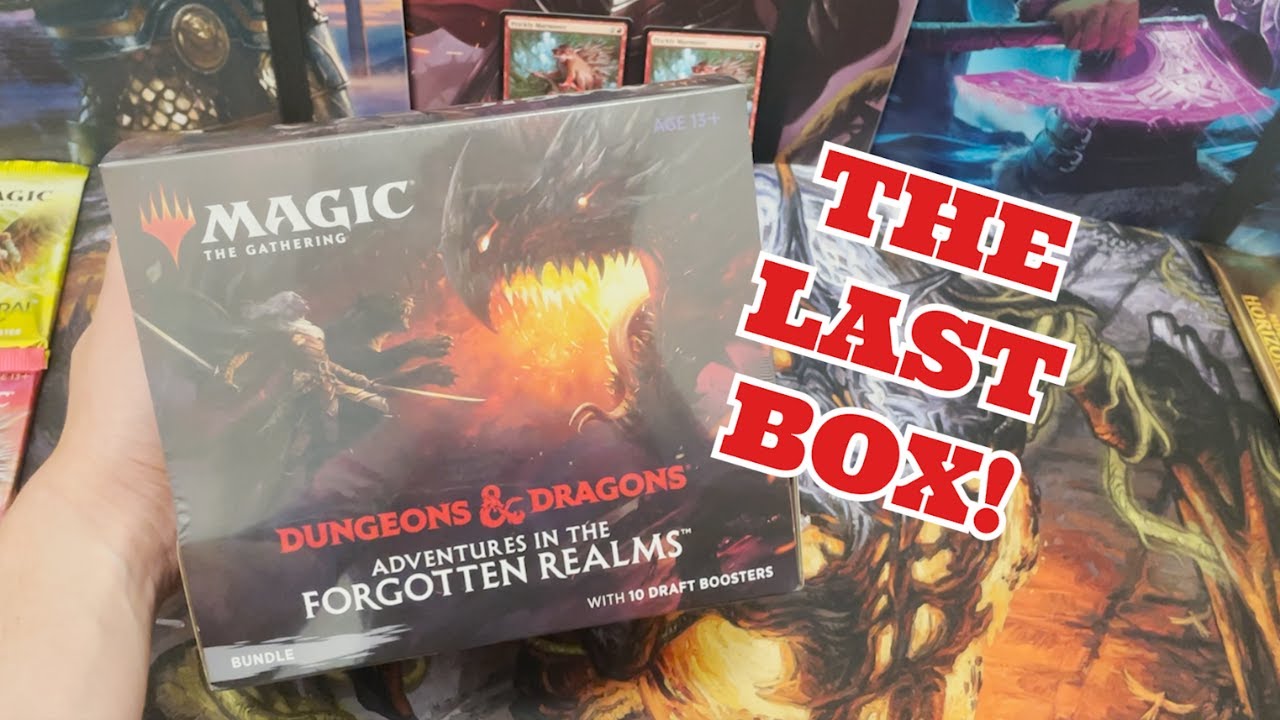 My LAST MTG AFR Box Opening! | MTG | Magic The Gathering