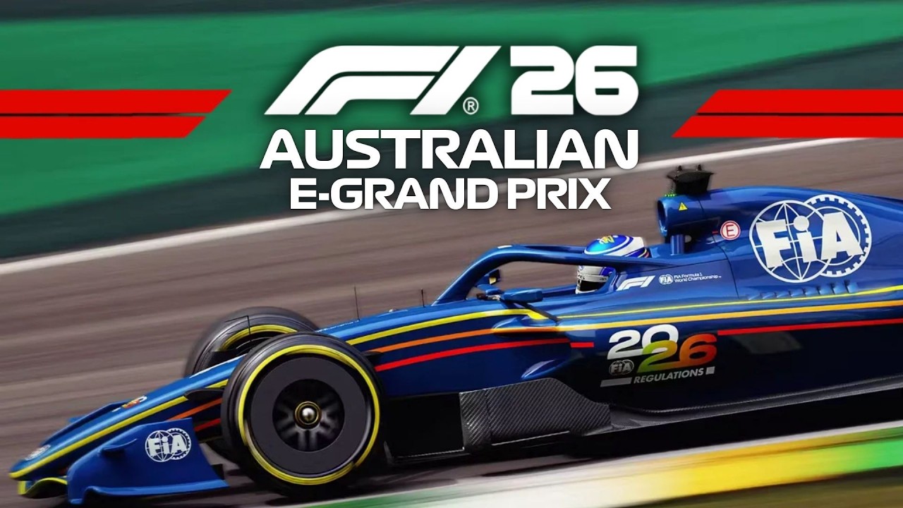 F1 2026 Australia E-Grand Prix 57 LAPS ONLINE!