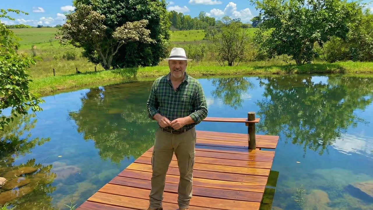 ELE DEIXOU A CIDADE PRA VIVER NESSE PARAÍSO