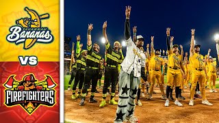 Savannah Bananas vs. Firefighters in Chicago (feat. Chance the Rapper) HIGHLIGHTS