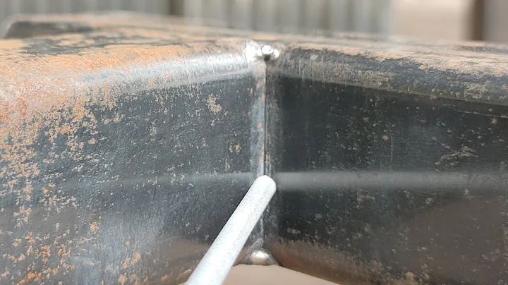 few people know the secret technique of welding thin square pipes