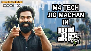 M4 TECH JIO JOSEPH IN GTA 5 | M4 TECH MINECRAFT VIDEO INSPIRED