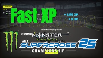 FASTEST Way To Level Up Every Bike In Monster Energy Supercross 25