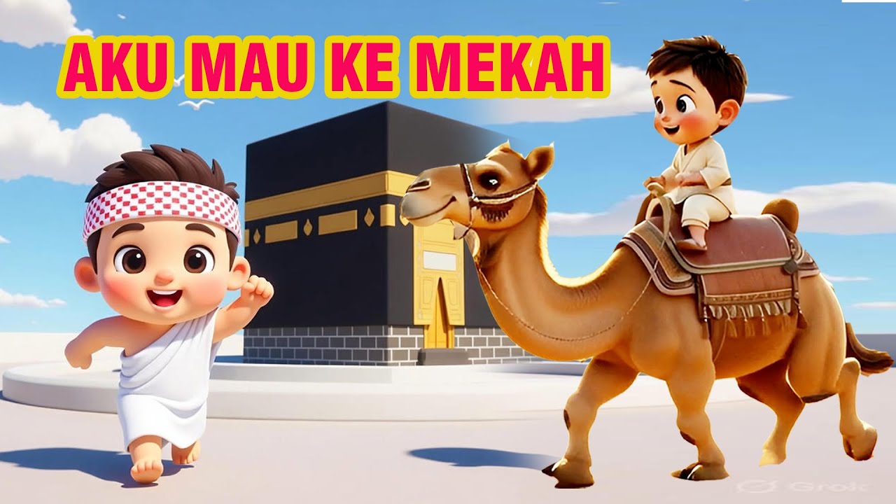 AKU MAU KE MEKAH - LAGU ANAK ISLAMI - LAGU ANAK INDONESIA 