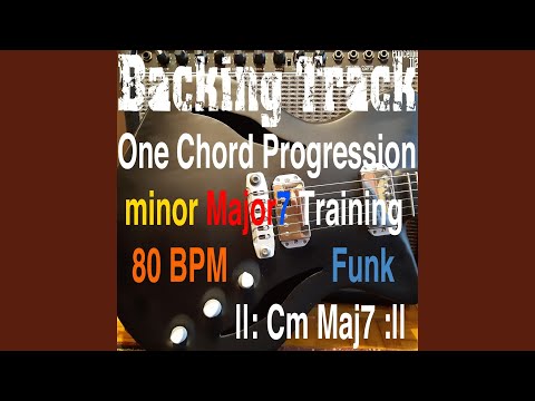 Backing Track One Chord Progression minor Major7 Training Cm Maj7