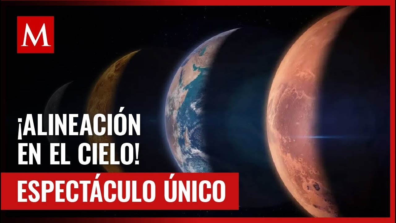 Seis planetas se alinean en el cielo: Un fenómeno astronómico único en México