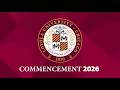 College Of Arts And Sciences Commencement Ceremony 2026 Morning 